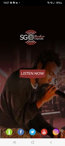 Android application SG1 Radio Channels screenshort