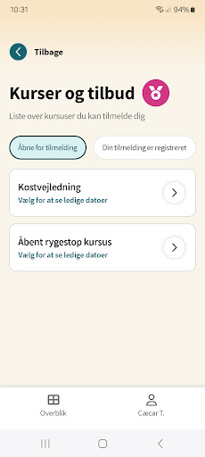 Borgerportalen Screen 3