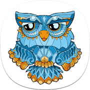 Owl Coloring Pages for Adults  Icon