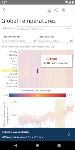 Tableau Mobile for BlackBerry