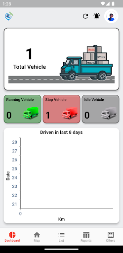 LIVE GPS Screen 2