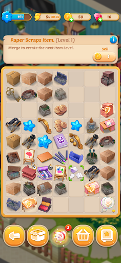 Merge City - Decor Mansion - Puzzle - games