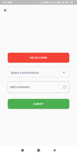 InstaAndon Screen 2