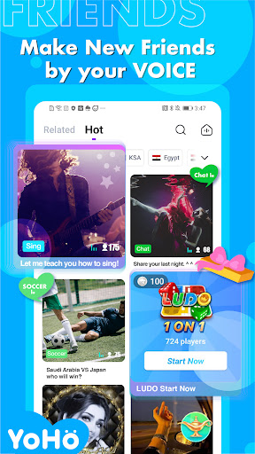YoHo: Group Voice Chat Room Screen 2