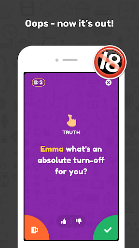 Screenshot of Drinkflix Partygame