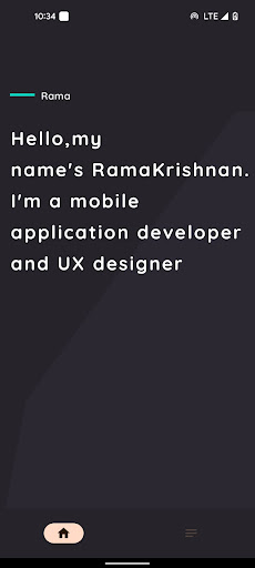 Android application RK.folio screenshort