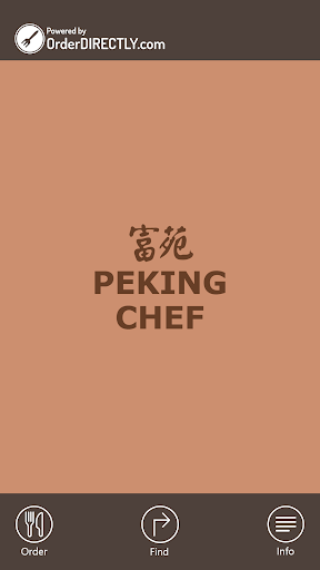 Android application Peking Chef, Melksham screenshort