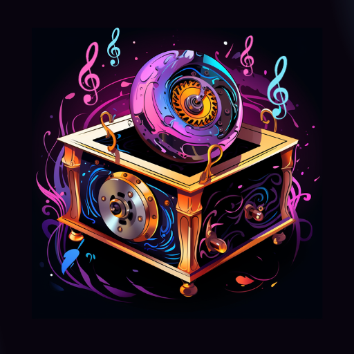 Music box ringtone logo