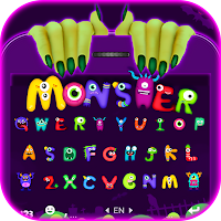 Grimace Monster Keyboard