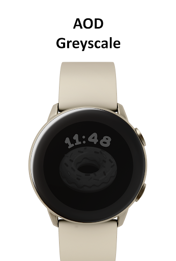Donut Minimal - Watch Face Screen 3