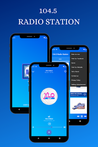 Android application 104.5 Radio Station Online screenshort