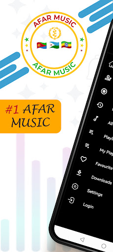 Android application Afar Music Player screenshort