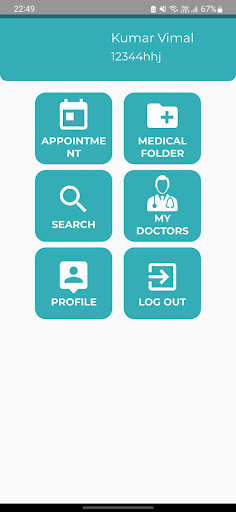 Medi Care App Screen 3