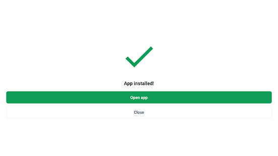 Unknown app Screenshot