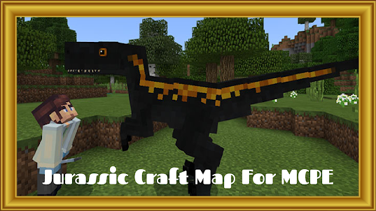 Jurassic Craft Map For MCPE