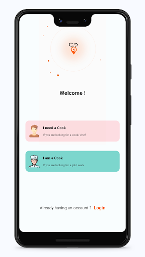 Android application Cook and Chef screenshort