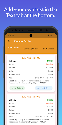 Foodeato Delivery Screen 2