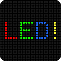 Symbolbild für Blinkendes LED-Banner