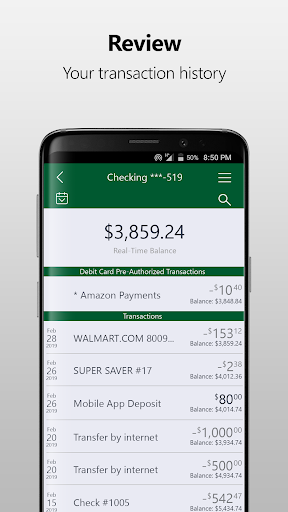 1stbago Mobile Banking Screen 3