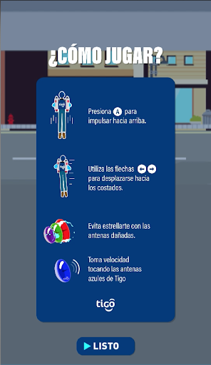 Jetpack TIGO Screen 2