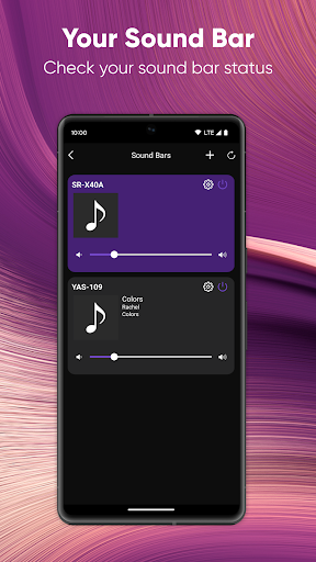 Android application Sound Bar Controller screenshort