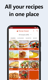 Recipe Keeper Varies with device screenshots 1