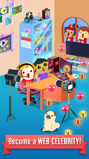 Vlogger Go Viral Clicker v2.43.21 MOD APK (Money, Shopping)