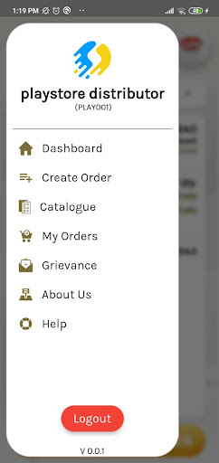 Today Distributor App Screen 2