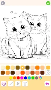 Animal Coloring- 컬러링・색칠공부・색칠게임