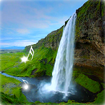 Cover Image of 下载 Waterfall Sound Live Wallpaper  APK