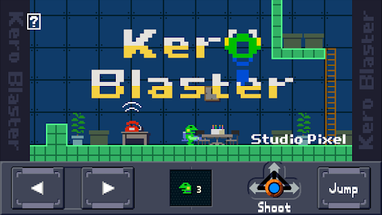 Captura de pantalla de Kero Blaster