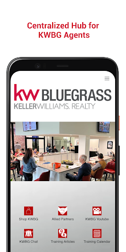 Android application KWBG Agent App screenshort
