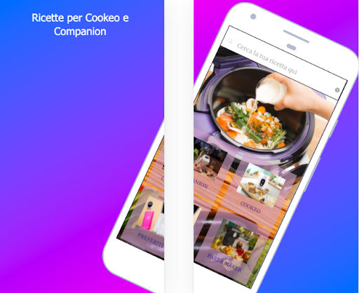 Android application Ricette Cuco screenshort