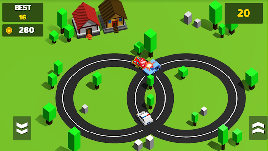 Circle Crash - Blocky Highway 1.0 screenshots 4