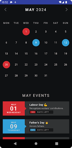 Germany Holiday Calendar screenshot 3