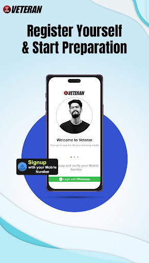 Android application Veteran screenshort