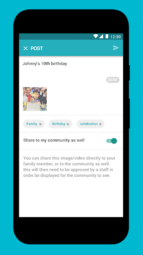 My Family My Community Screen 3
