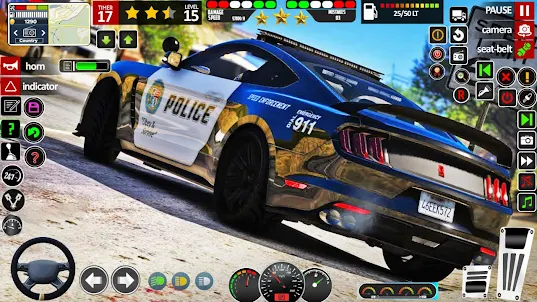 US Police Chase Car Simulator