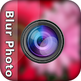Blur DSLR Photo Background icon