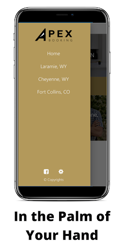 Apex Booking Screen 2