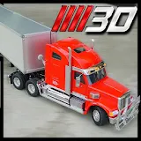 3D Highway Truck Race Game icon