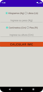 Calculadora IMC - Peso Ideal
