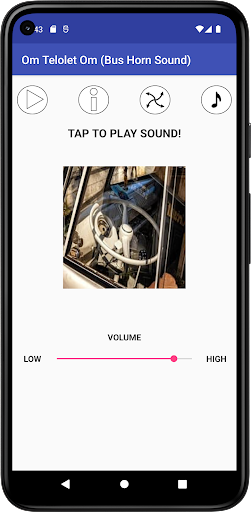 Android application Om Telolet Om (Bus Horn Sound) screenshort