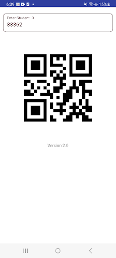 SwipeK12 Barcode App Screen 2