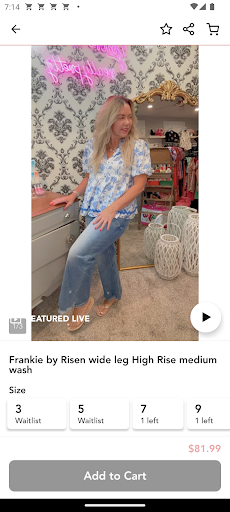 Screenshot of Carrie’s Salon and Boutique