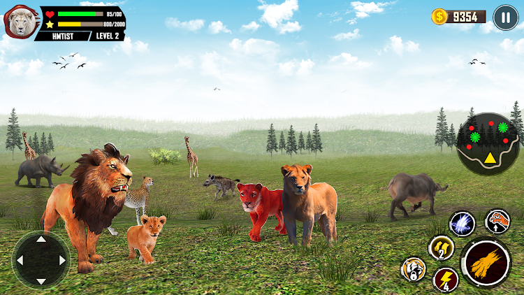 Lion Family Simulator 3d Games - 1.10 - (Android)