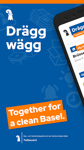 Android application Dräggwägg - Clean Basel screenshort