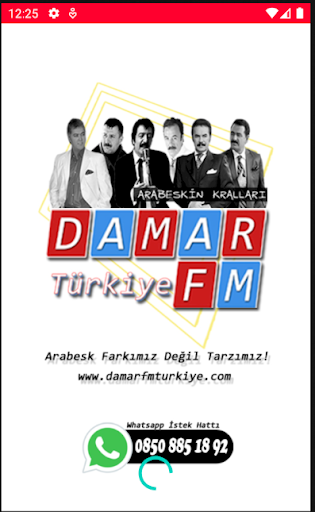 Android application Damar Fm Türkiye screenshort