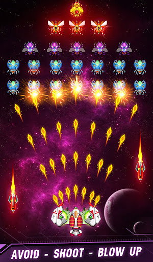 Space shooter: Galaxy attack v1.665 MOD APK (Unlimited Diamonds, Free Shopping) Gallery 3
