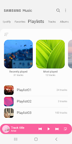Google play music on galaxy clearance watch